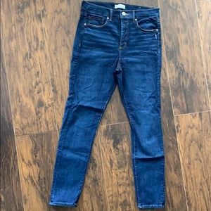 LOFT High waist skinny jeans Size 10
